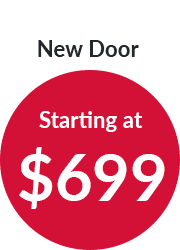 new garage door starting prices