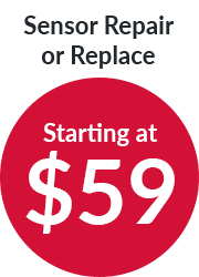 sensor repair or replace starting price