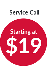 aer garage door repair service call starting price